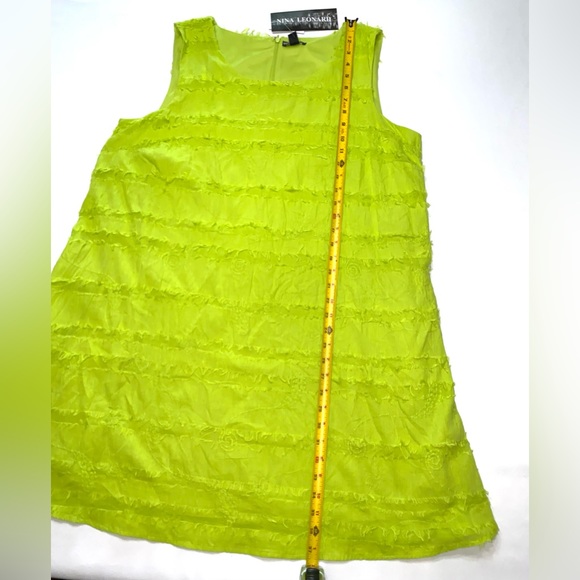 Nina Leonard Eyelash Float Dress - Picture 13 of 16